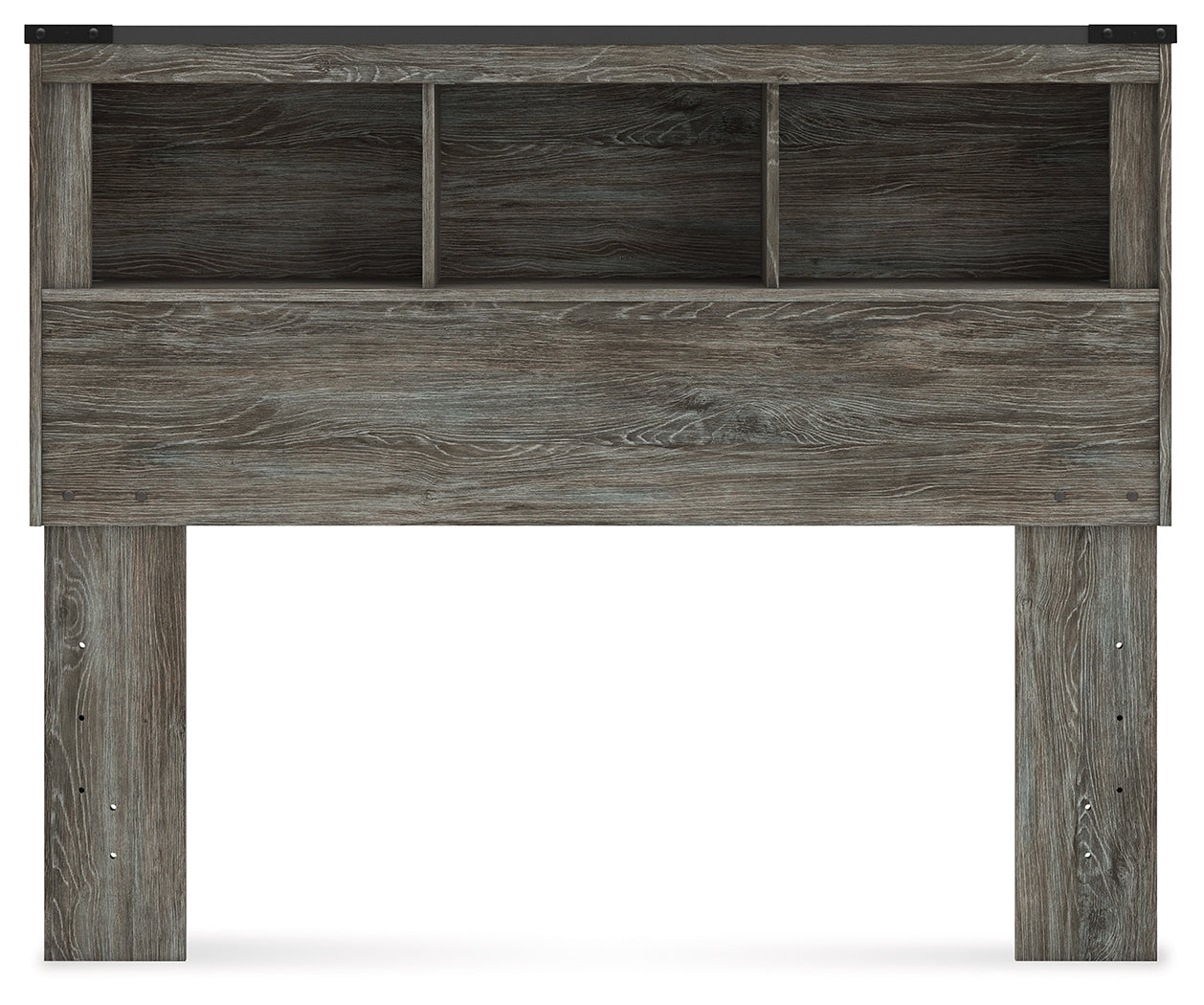 Frandern Gray Full Bookcase Headboard - B4480-85