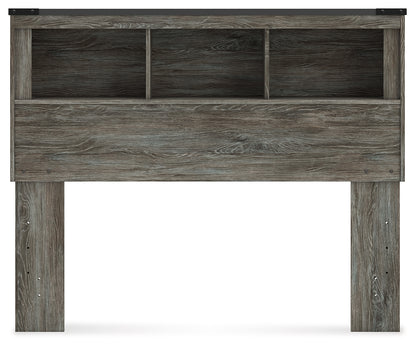 Frandern Gray Full Bookcase Headboard - B4480-85