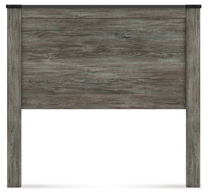 Frandern Gray Full Panel Headboard - B4480-87