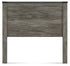Frandern Gray Full Panel Headboard - B4480-87