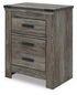 Frandern Gray Nightstand - B4480-92
