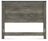 Frandern Gray Queen Panel Headboard - B4480-57