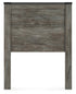 Frandern Gray Twin Panel Headboard - B4480-53