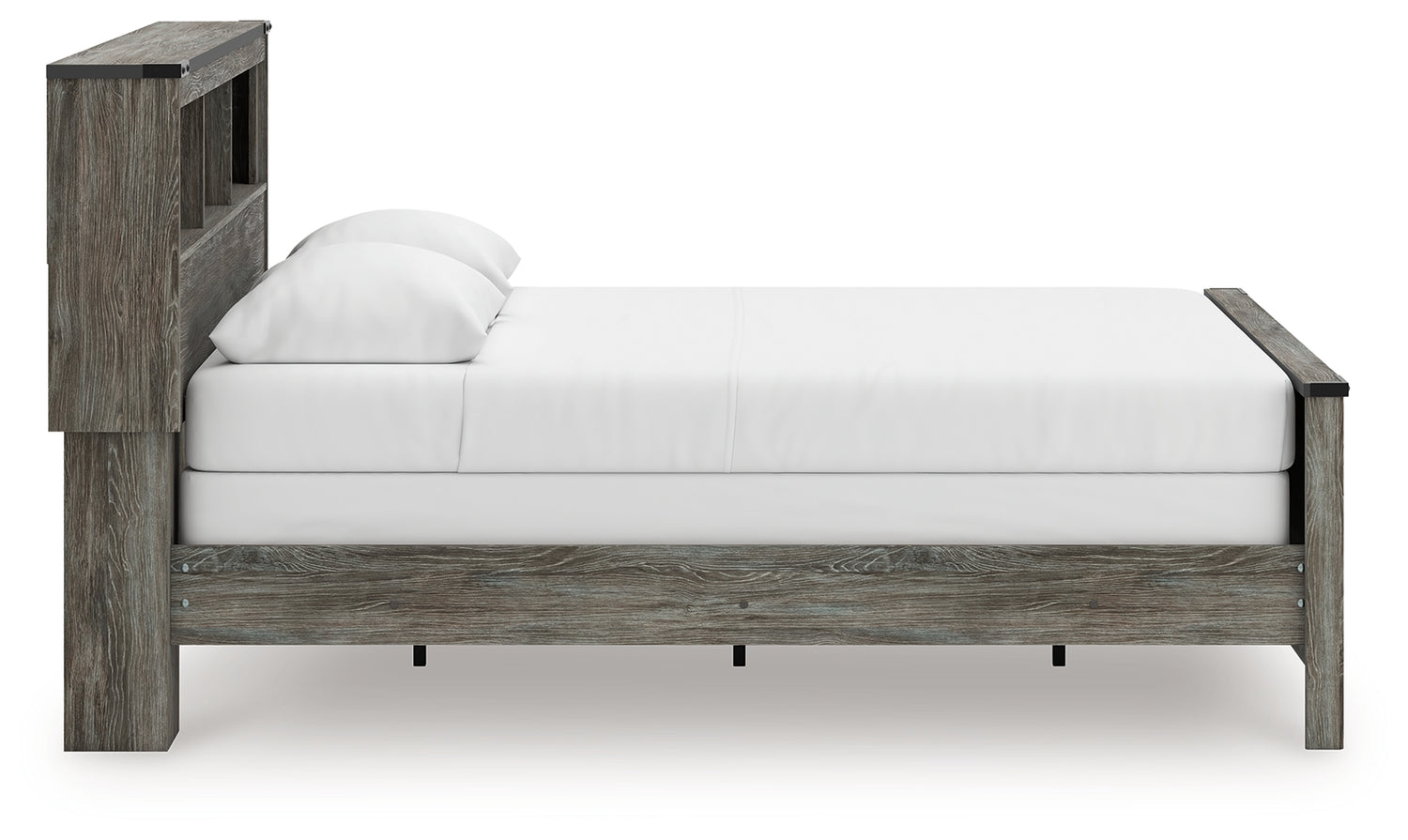 Frandern Queen Bookcase Bed, Dresser and Mirror - B4480B7