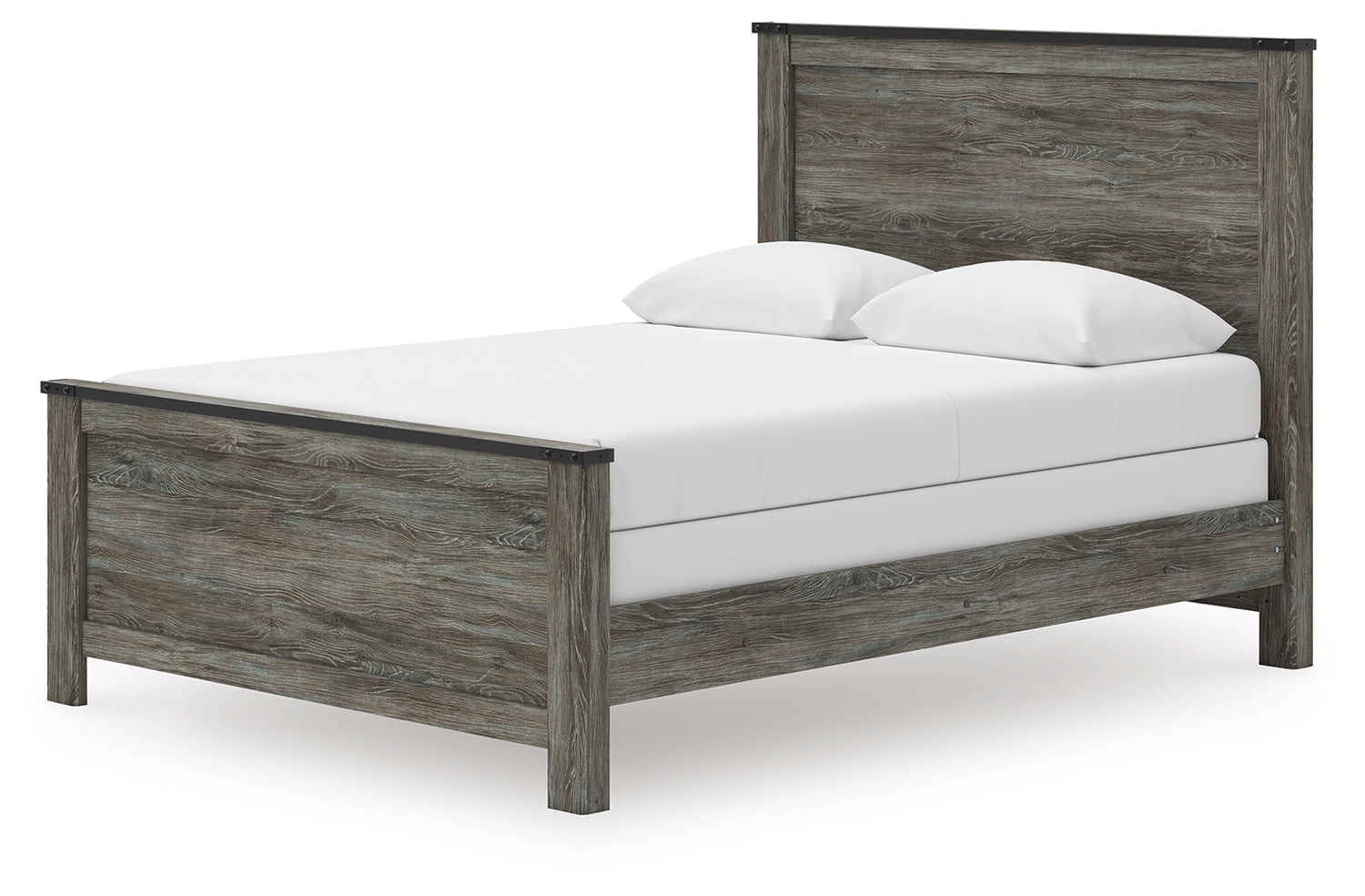 Frandern Queen Panel Bed, Dresser and Mirror - B4480B22