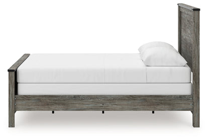 Frandern Queen Panel Bed, Dresser, Mirror, Chest and 2 Nightstands - B4480B29