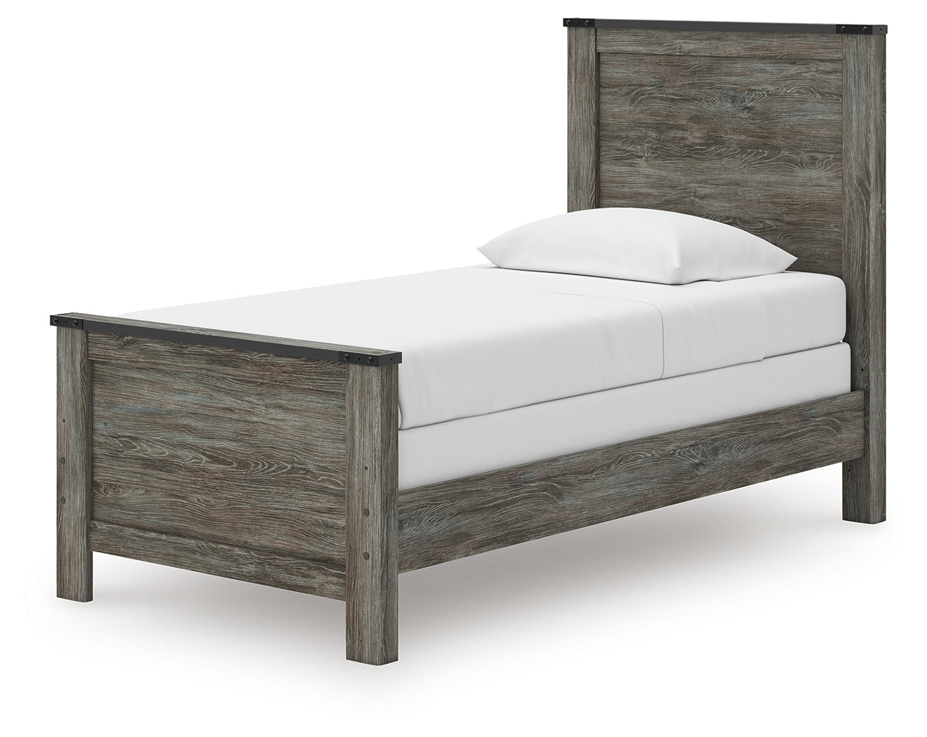 Frandern Twin Panel Bed, Dresser and Mirror - B4480B18