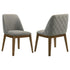 Franklin Upholstered Dining Side Chair Grey (Set of 2) - 193822