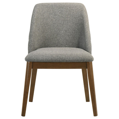 Franklin Upholstered Dining Side Chair Grey (Set of 2) - 193822