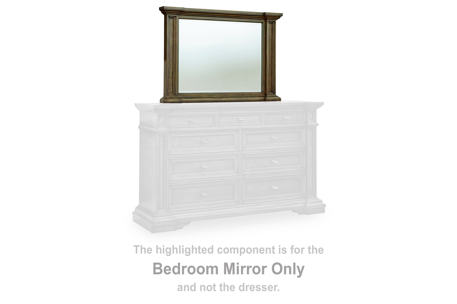 Frantanna Brown Bedroom Mirror - PCB949-36