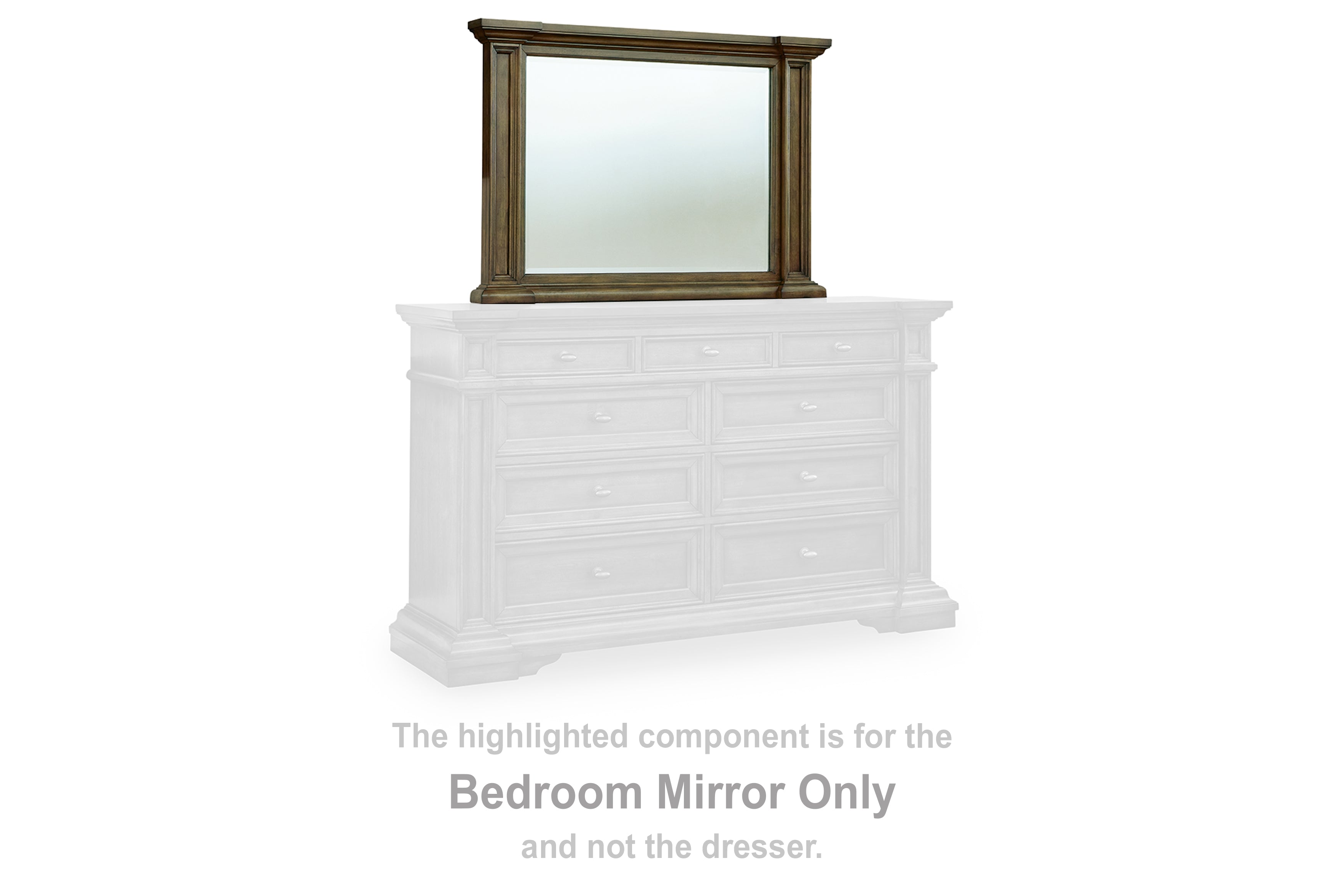 Frantanna Brown Bedroom Mirror - PCB949-36