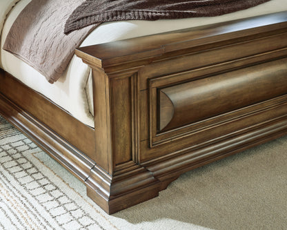 Frantanna Brown California King Panel Bed - PCB949B7