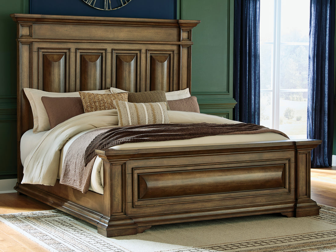 Frantanna Brown King Panel Bed - PCB949B6