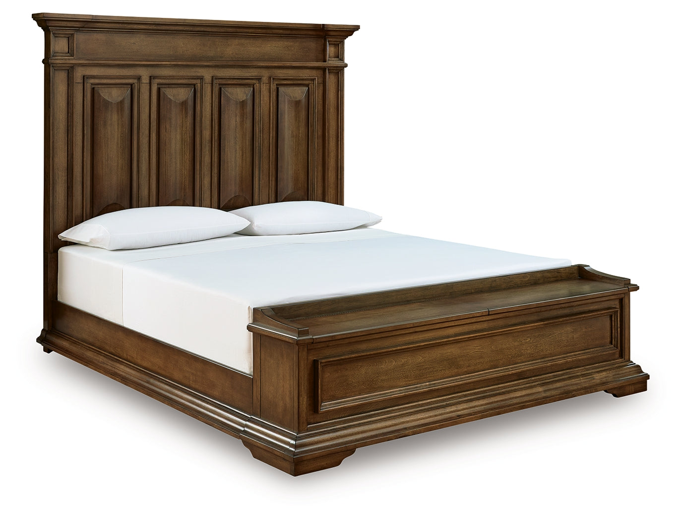 Frantanna Brown King Panel Stroage Bed - PCB949B8