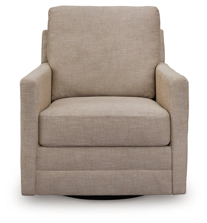 Freybourne Twill Swivel Accent Chair - A3000736