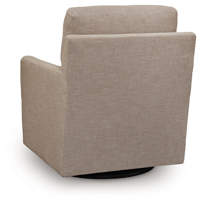 Freybourne Twill Swivel Accent Chair - A3000736