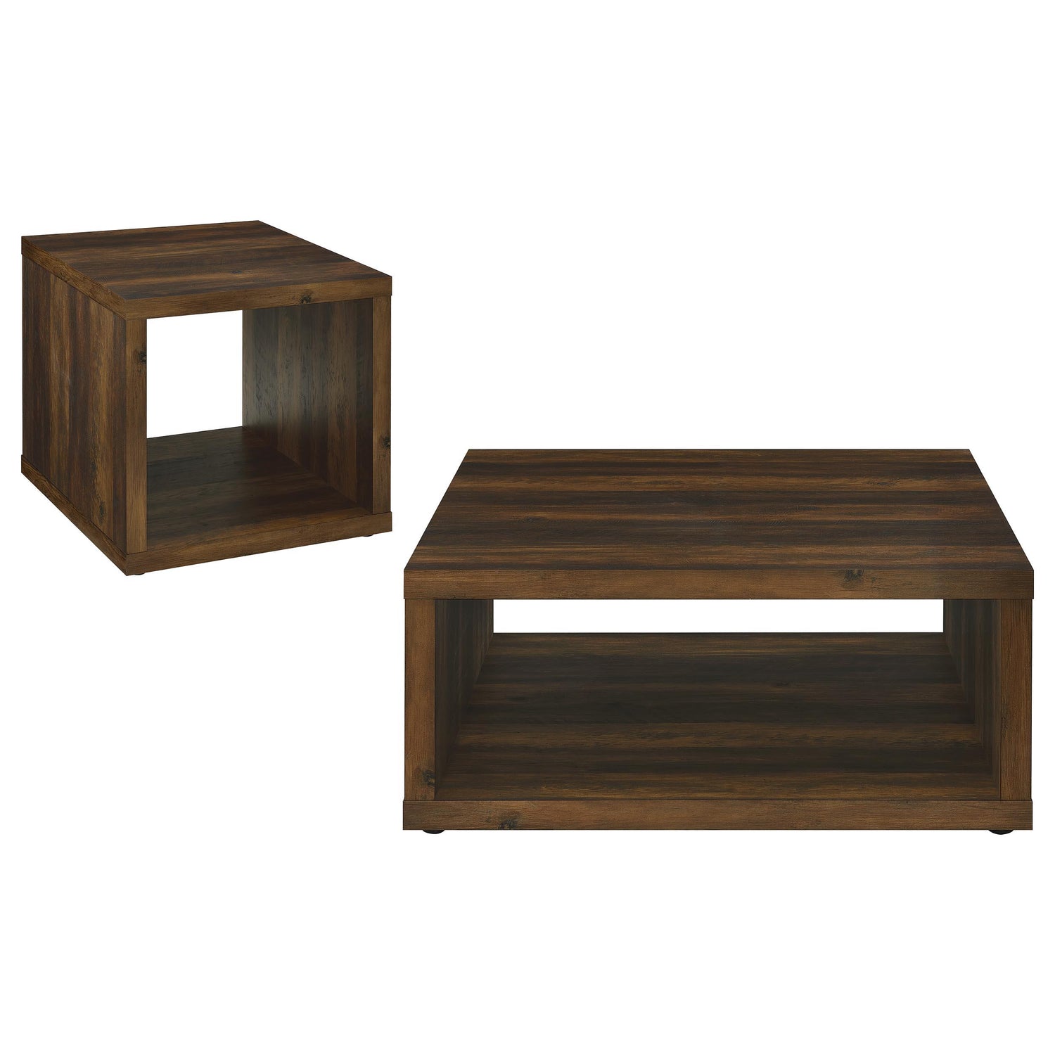 Frisco 2-piece Coffee and End Table Set Dark Pine - 710508-S2