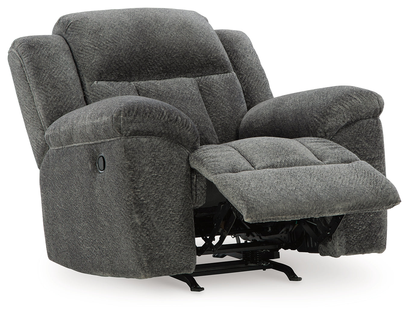 Frohn Graphite Recliner - 3740625