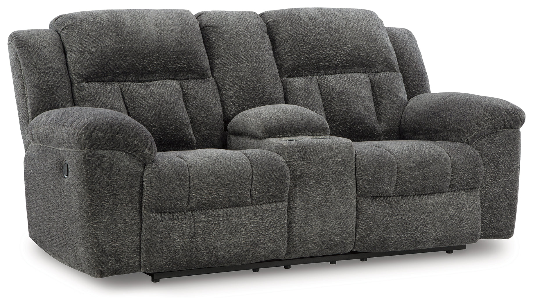 Frohn Graphite Reclining Loveseat and Recliner - 37406U1