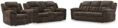 Frohn Reclining Sofa, Loveseat and Recliner - 37407U4