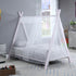 Fultonville Metal Twin Tent Bed with 7-inch Mattress Pink - 302133-SM