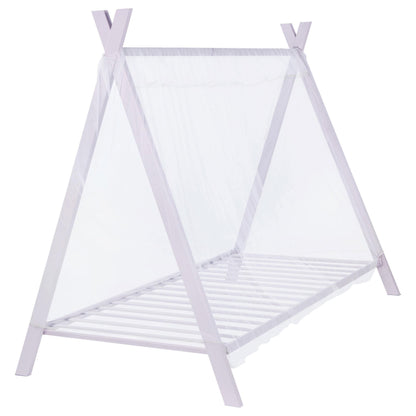 Fultonville Metal Twin Tent Bed with 7-inch Mattress Pink - 302133-SM