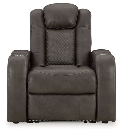 Fyne-Dyme Power Reclining Sofa and Power Recliner - 36602U3
