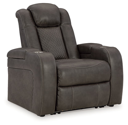 Fyne-Dyme Power Reclining Sofa and Power Recliner - 36602U3