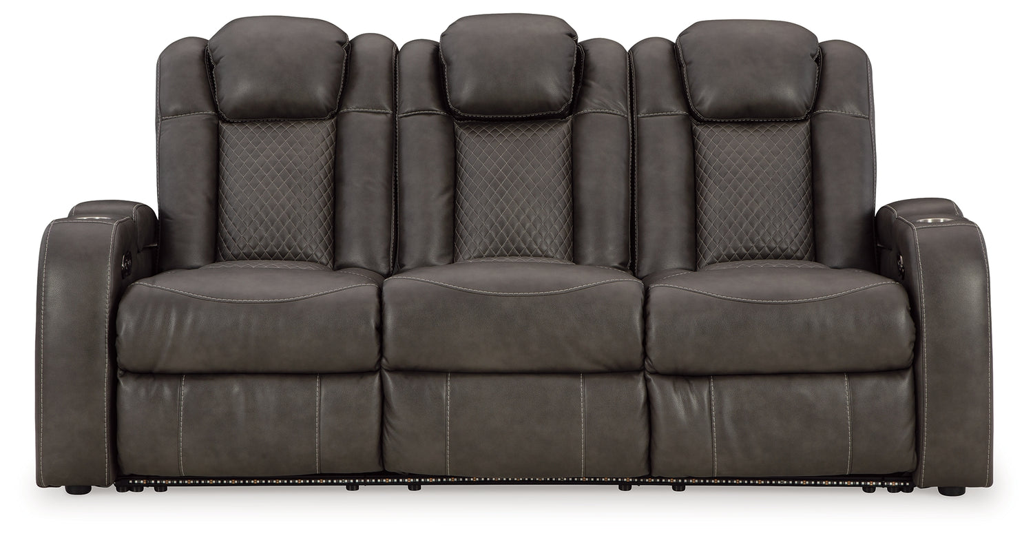 Fyne-Dyme Power Reclining Sofa and Power Recliner - 36602U3