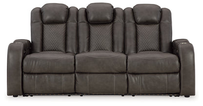 Fyne-Dyme Power Reclining Sofa and Power Recliner - 36602U3
