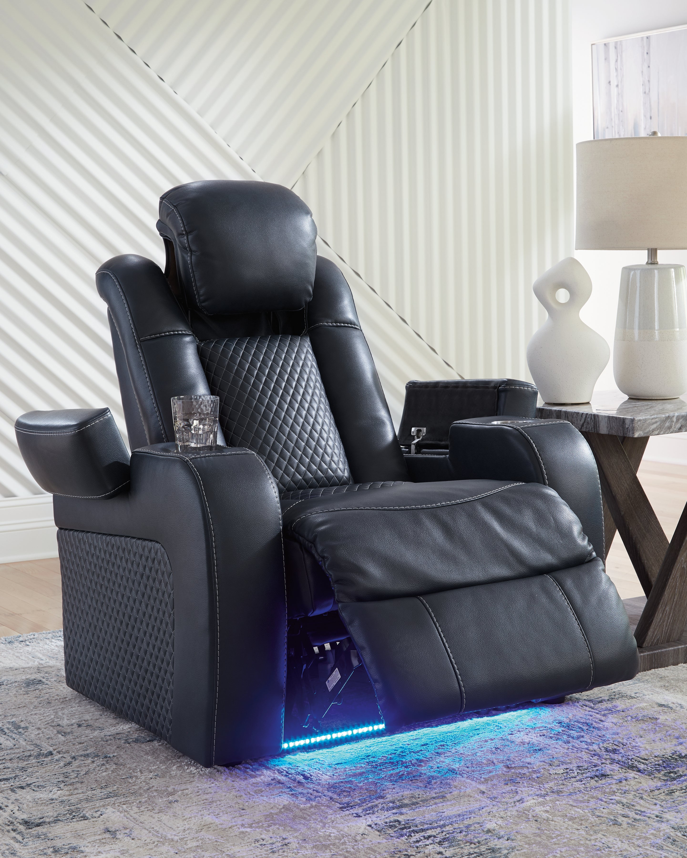 Fyne-Dyme Power Reclining Sofa and Power Recliner - 36603U3