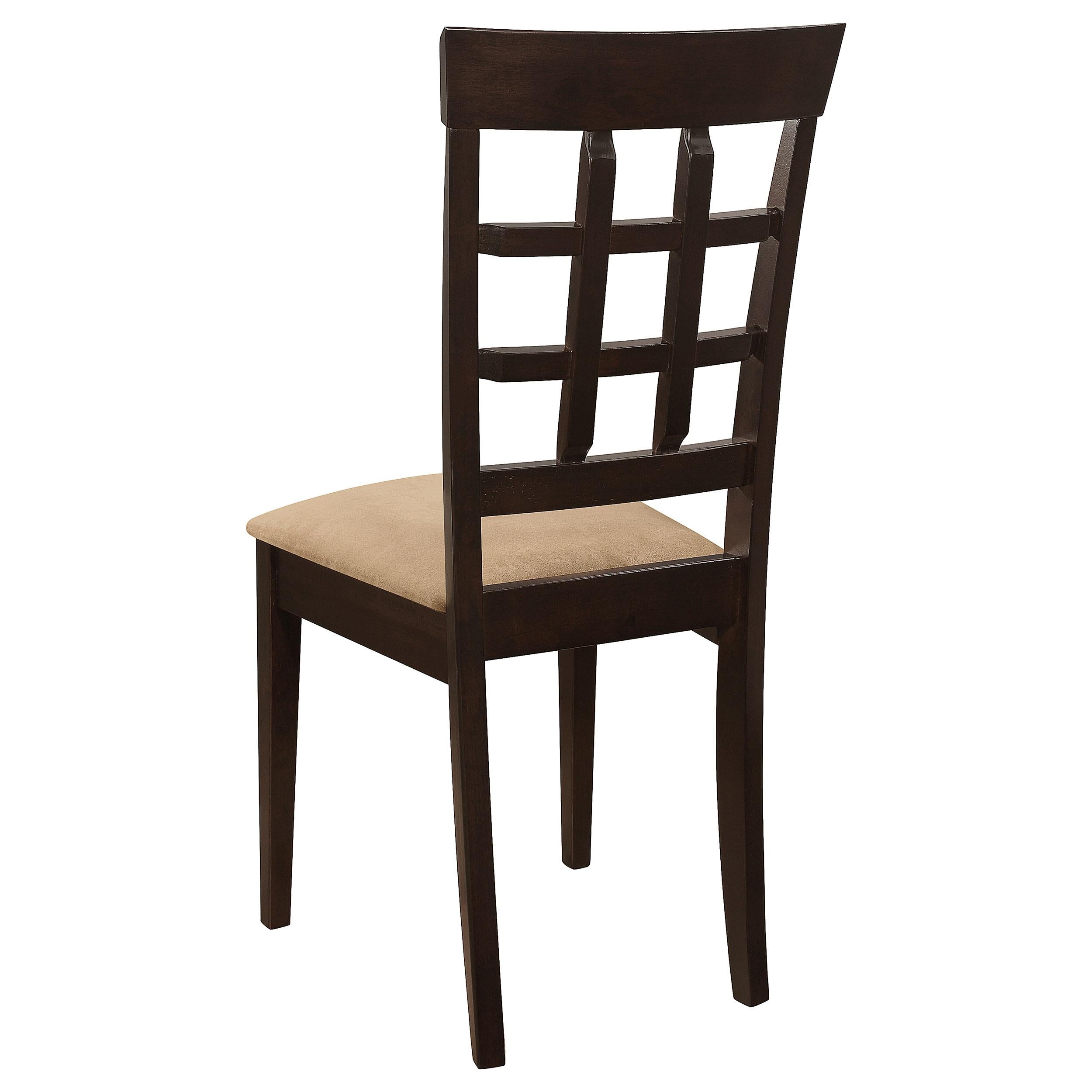 Gabriel 5-piece Extension Leaf Dining Table Set Cappuccino - 100770-S5