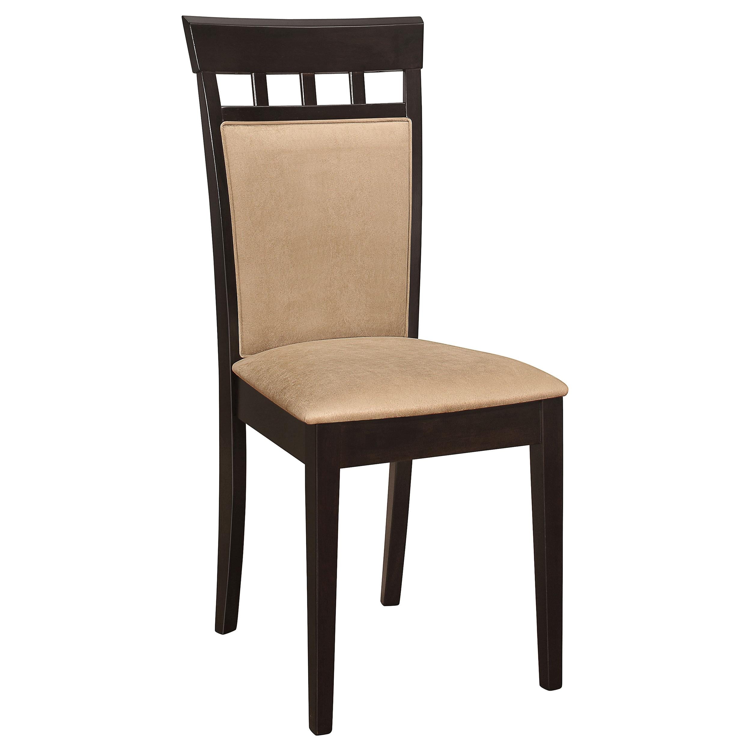 Gabriel 5-piece Extension Leaf Dining Table Set Cappuccino - 100770-S5A