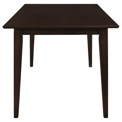 Gabriel 5-piece Rectangular 59-inch Dining Set Cappuccino - 100771-S5