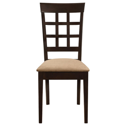 Gabriel 5-piece Rectangular 59-inch Dining Set Cappuccino - 100771-S5