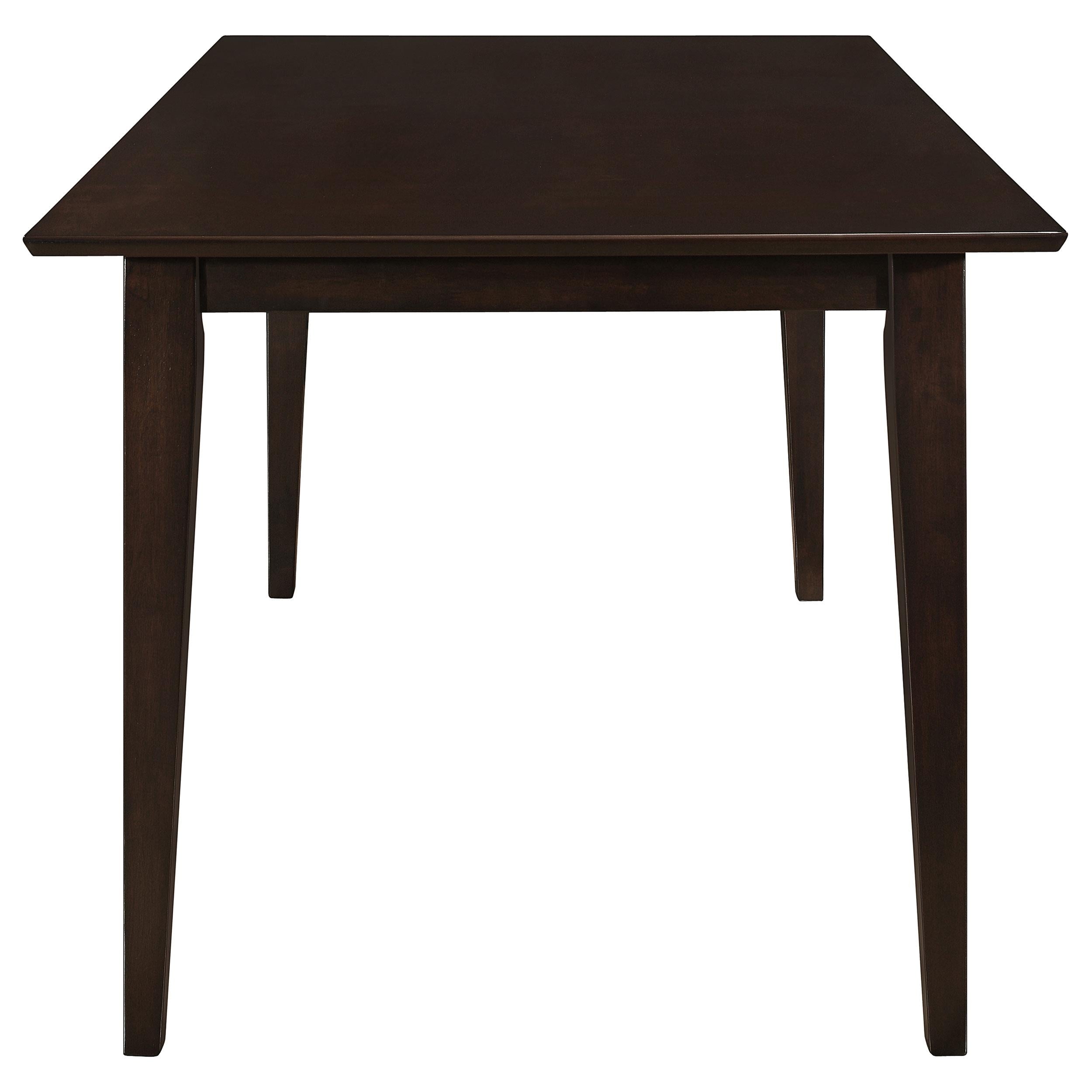 Gabriel 5-piece Rectangular 59-inch Dining Set Cappuccino - 100771-S5A