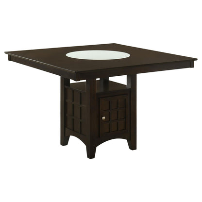 Gabriel Cappuccino 5-Piece Square Counter Height Dining Set from Coaster - Luna Furniture