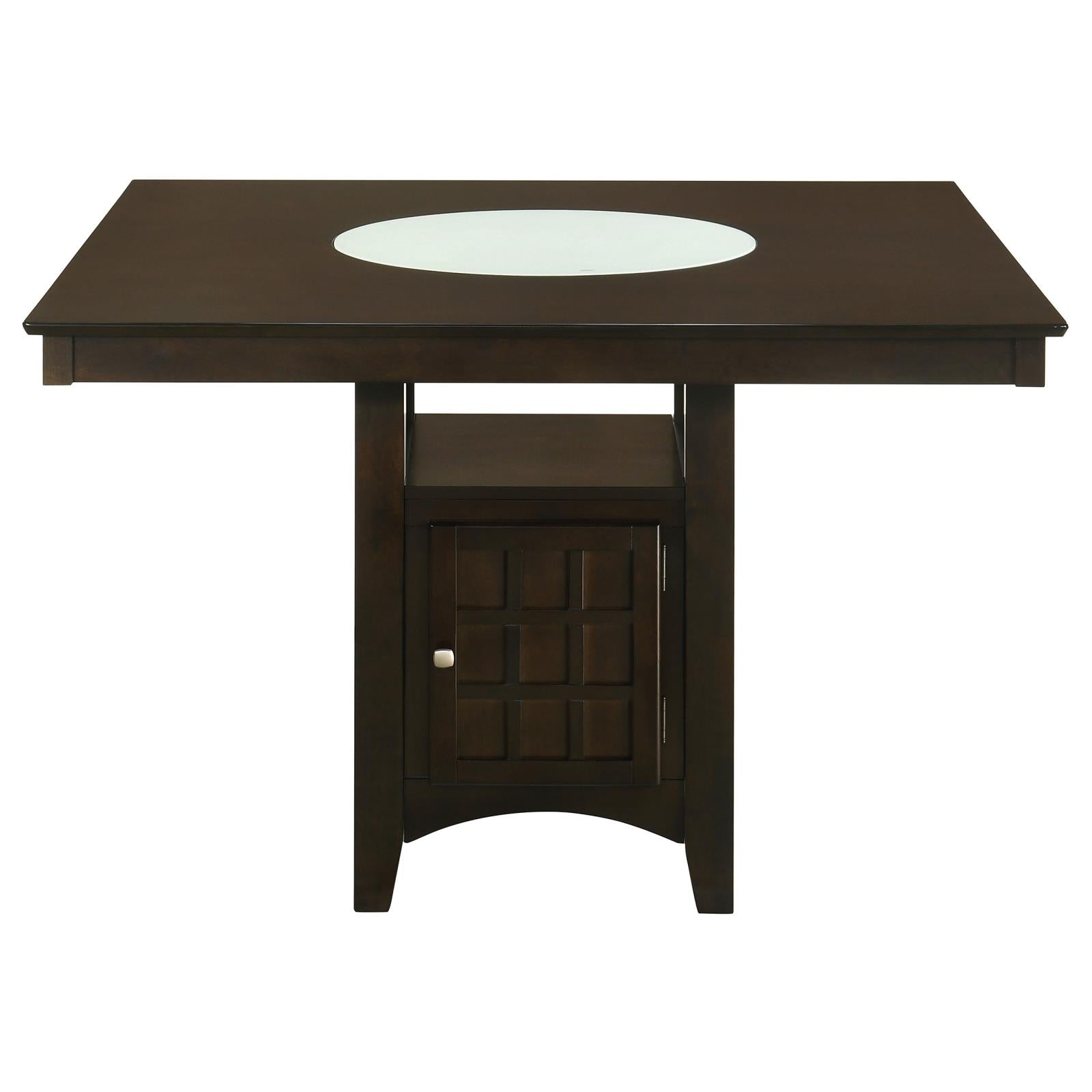 Gabriel Cappuccino 5-Piece Square Counter Height Dining Set from Coaster - Luna Furniture