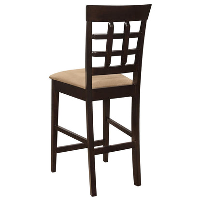 Gabriel Cappuccino 5-Piece Square Counter Height Dining Set from Coaster - Luna Furniture