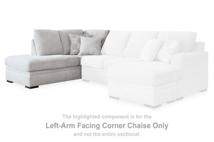 Gabyleigh Nickel Left-Arm Facing Corner Chaise - 2090416