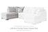 Gabyleigh Nickel Left-Arm Facing Corner Chaise - 2090416