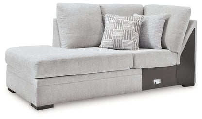 Gabyleigh Nickel Left-Arm Facing Corner Chaise - 2090416