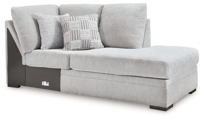 Gabyleigh Nickel Right-Arm Facing Corner Chaise - 2090417