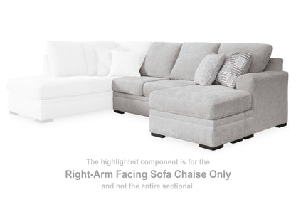 Gabyleigh Nickel Right-Arm Facing Sofa Chaise - 2090403