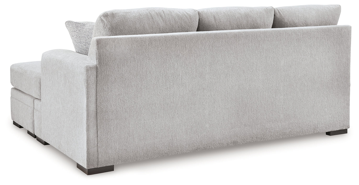 Gabyleigh Nickel Right-Arm Facing Sofa Chaise - 2090403