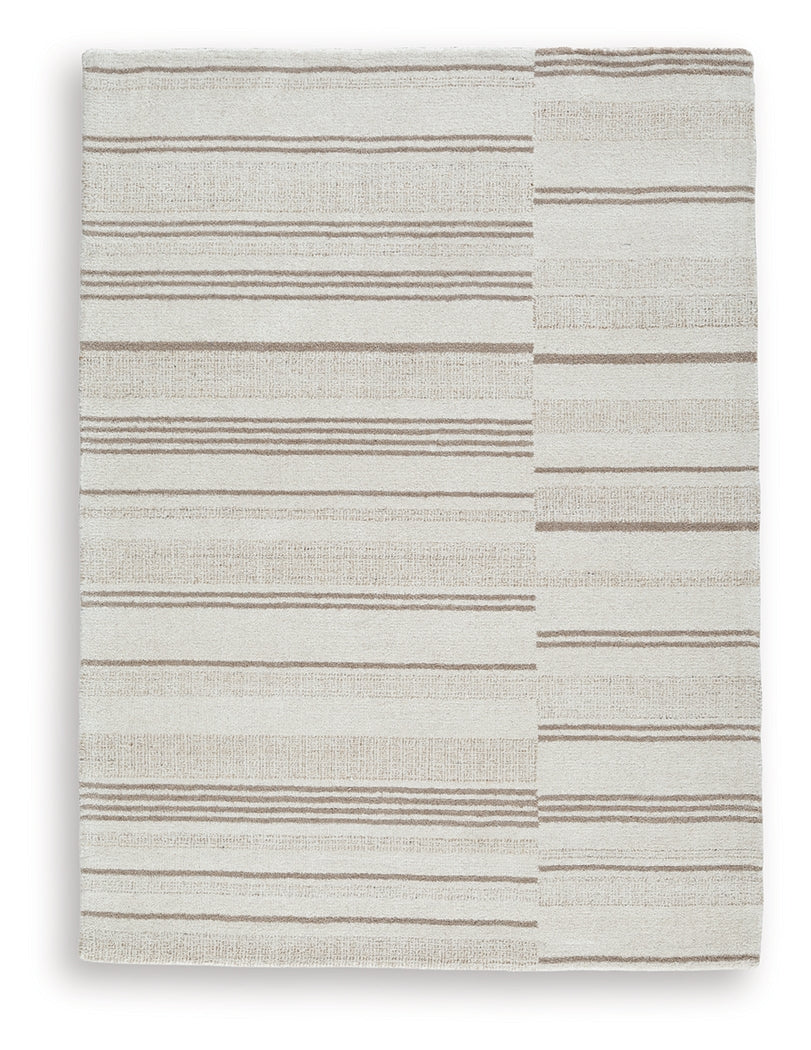 Gadence Ivory/Tan Medium Rug - R407642