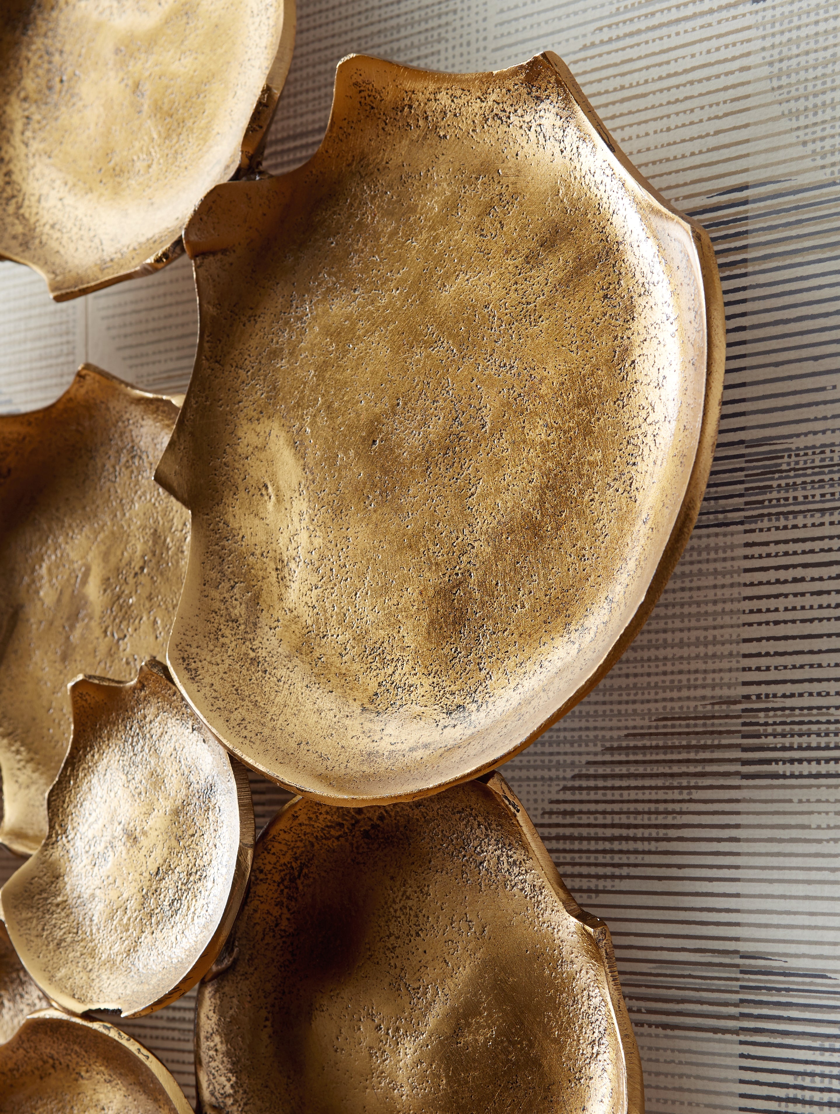 Gageton Antique Gold Finish Wall Decor - A8010335