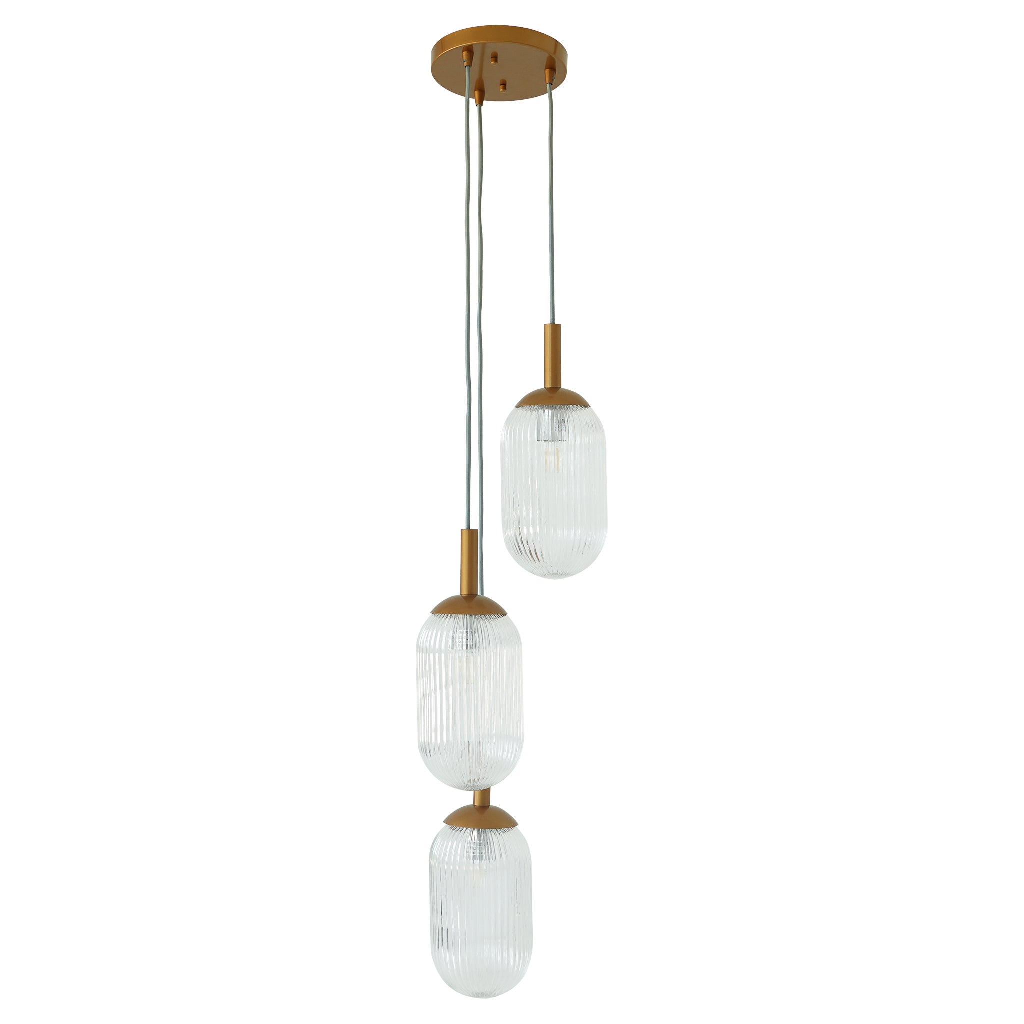 Gala Pendant Lamp - Bronze and Clear - PNL04102001