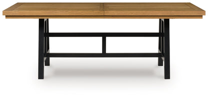 Galliden Extension Dining Table and 6 Chairs - D841D11