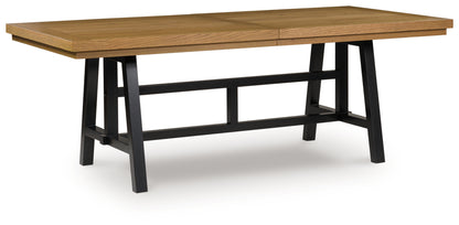 Galliden Extension Dining Table and 6 Chairs - D841D11